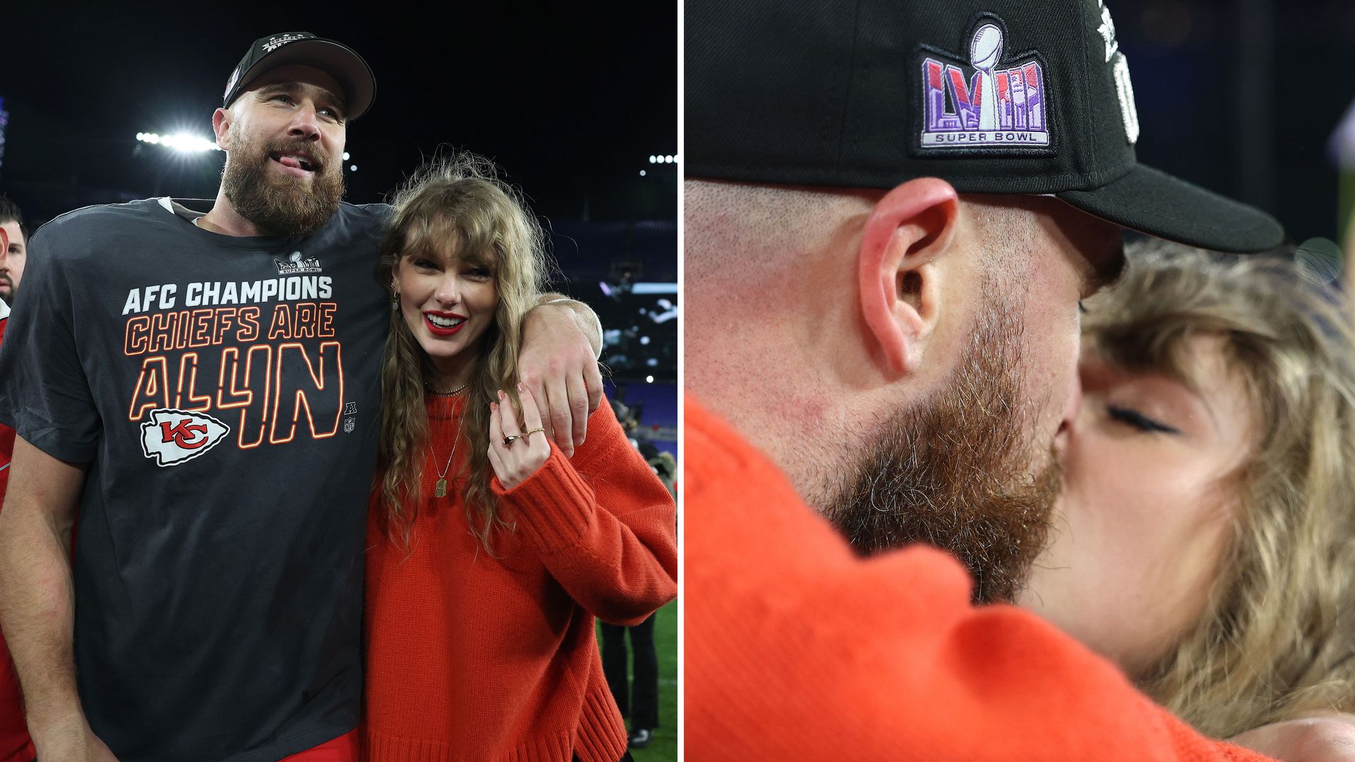 taylor swift travis kelce super bowl