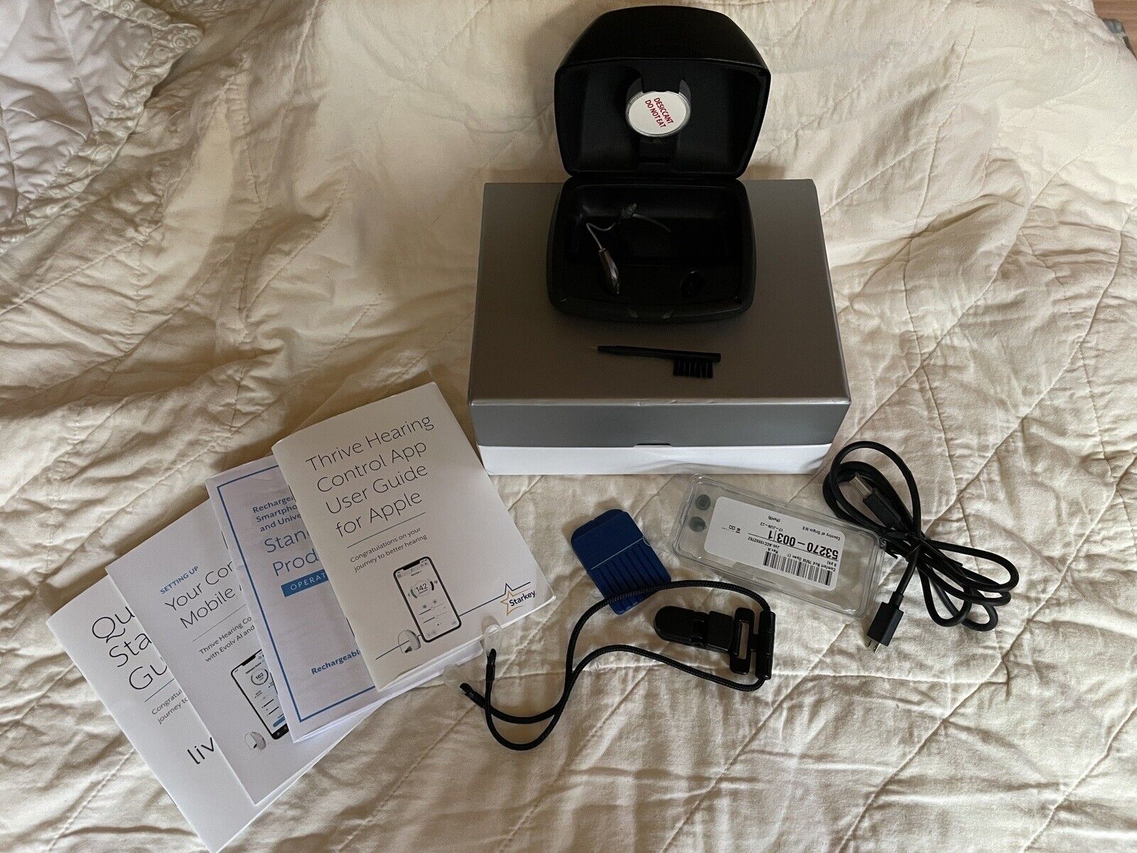 starkey amp hearing aid ebay