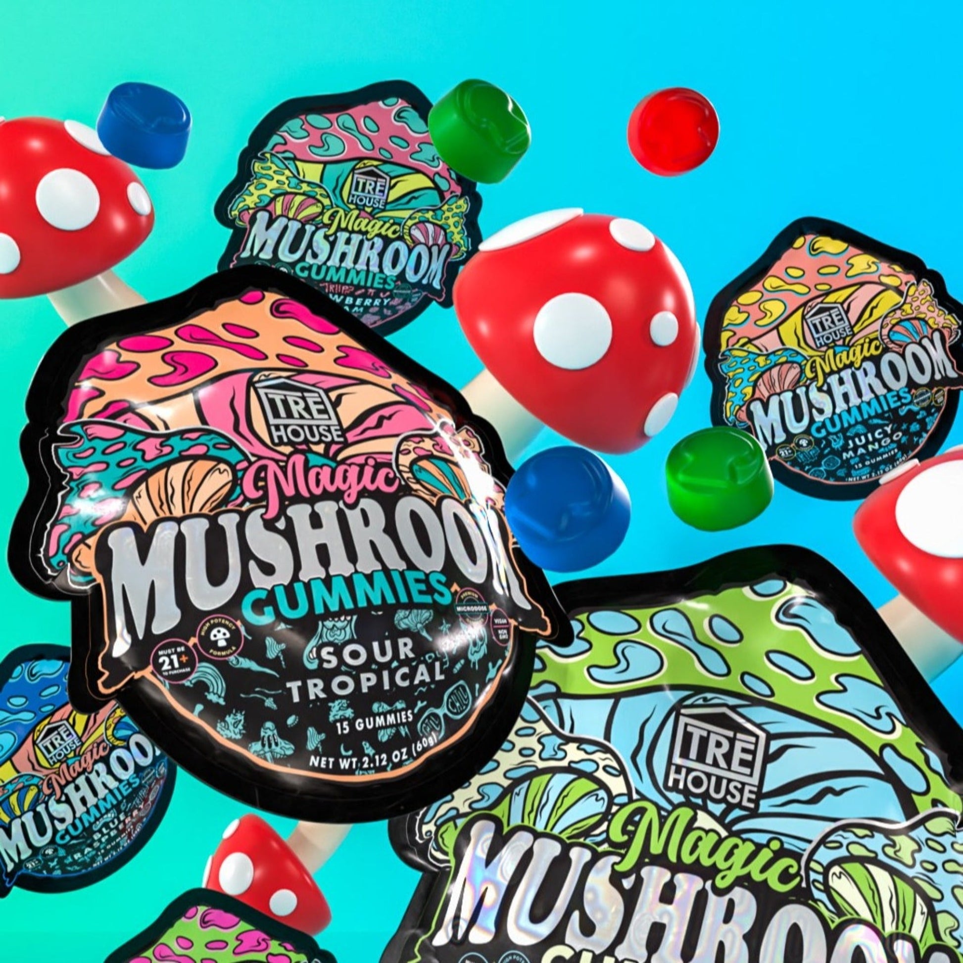 trehouse mushroom gummies