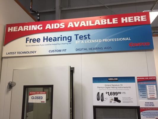 costco hearing aids locations