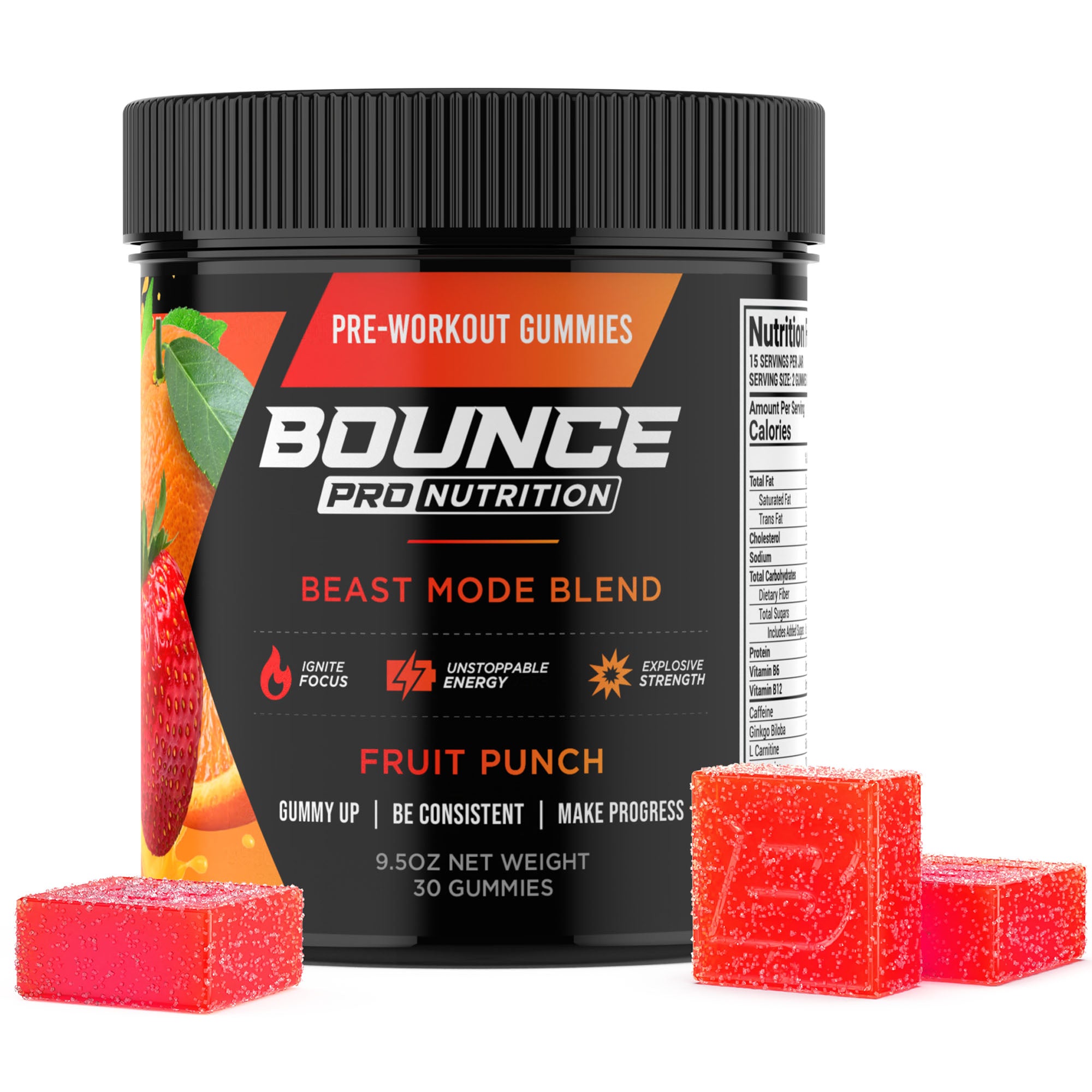 bounce pre workout gummies