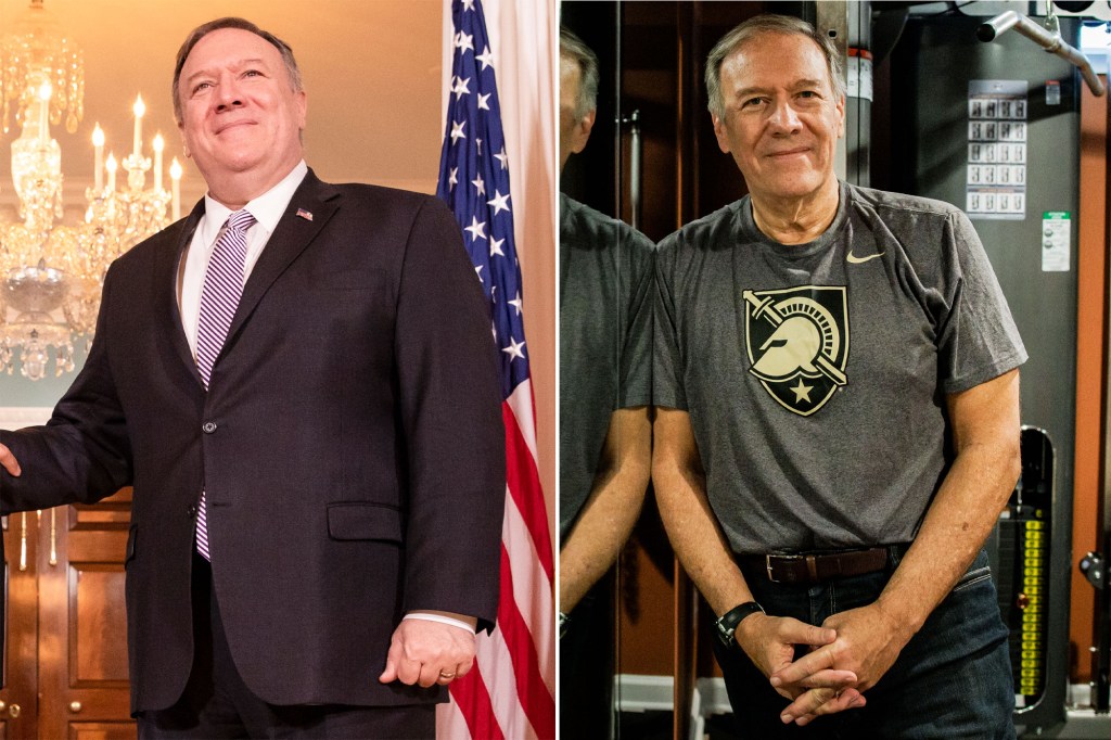 mike pompeo weight loss