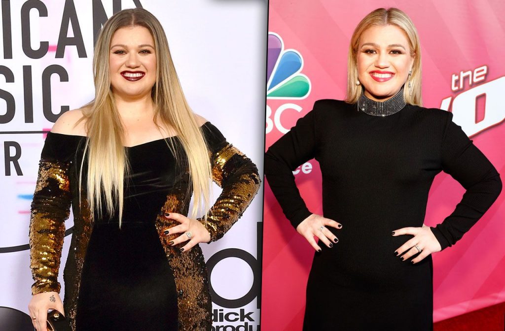 kelly clarkson coffee weight loss