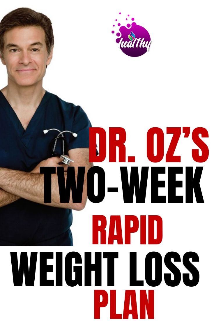 dr oz weight loss plan​