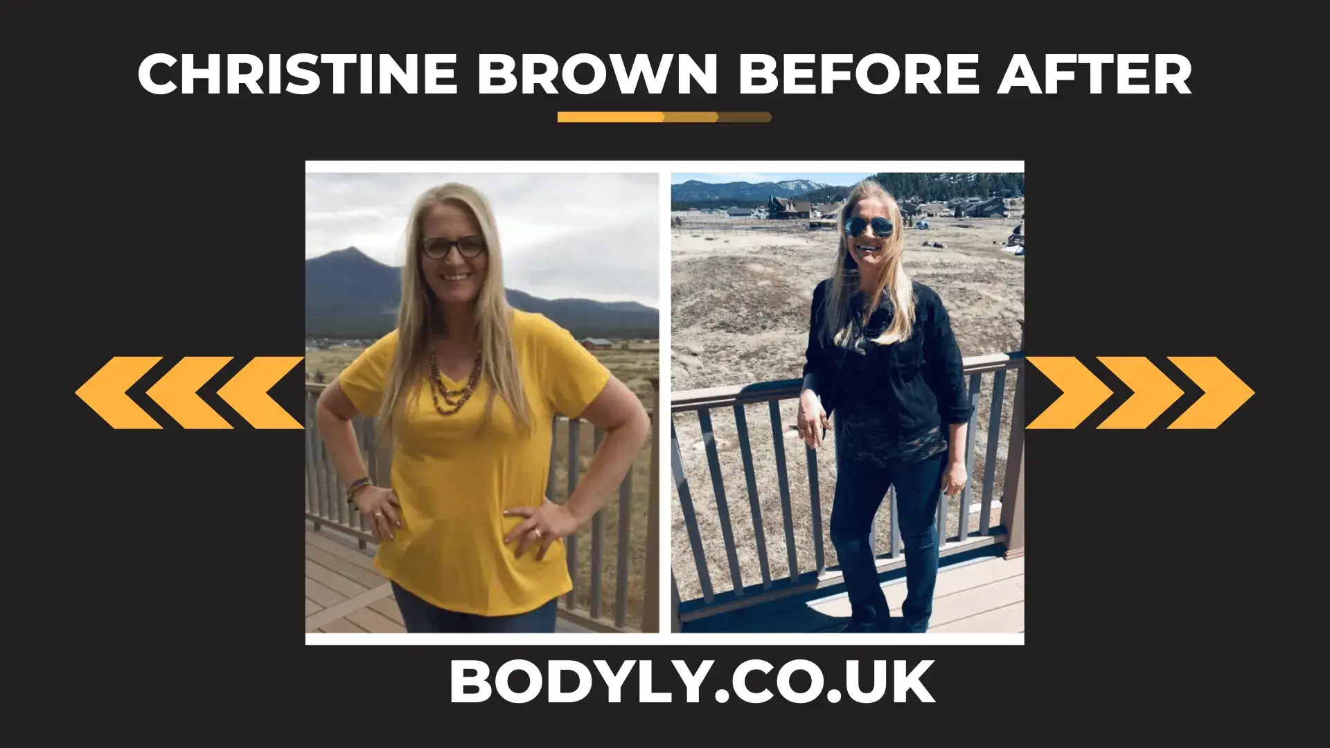 christine brown weight loss products