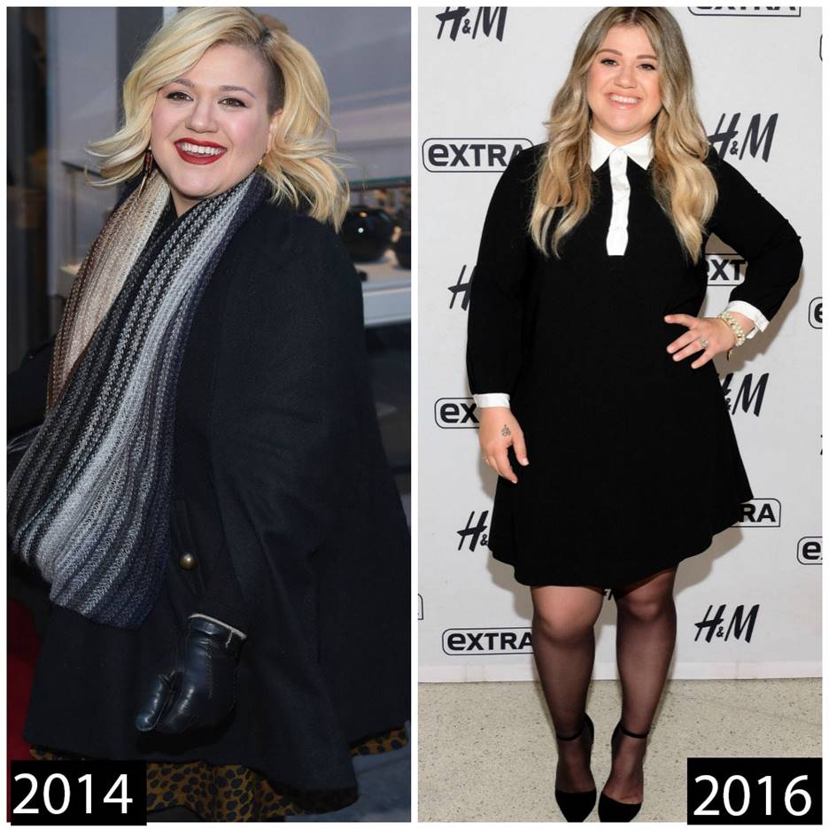Kelly Clarkson’s weight loss updates on social media platforms