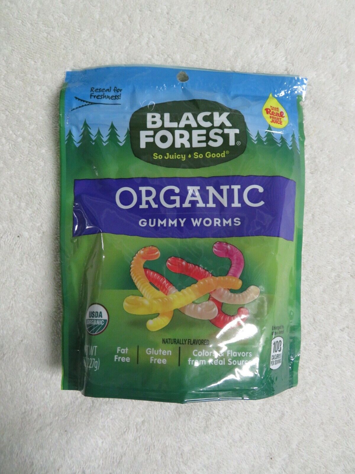 black forest organic gummy worms