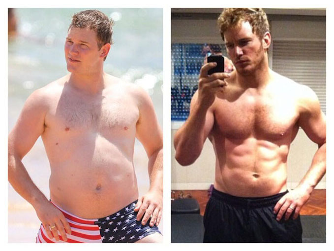 chris pratt weight loss