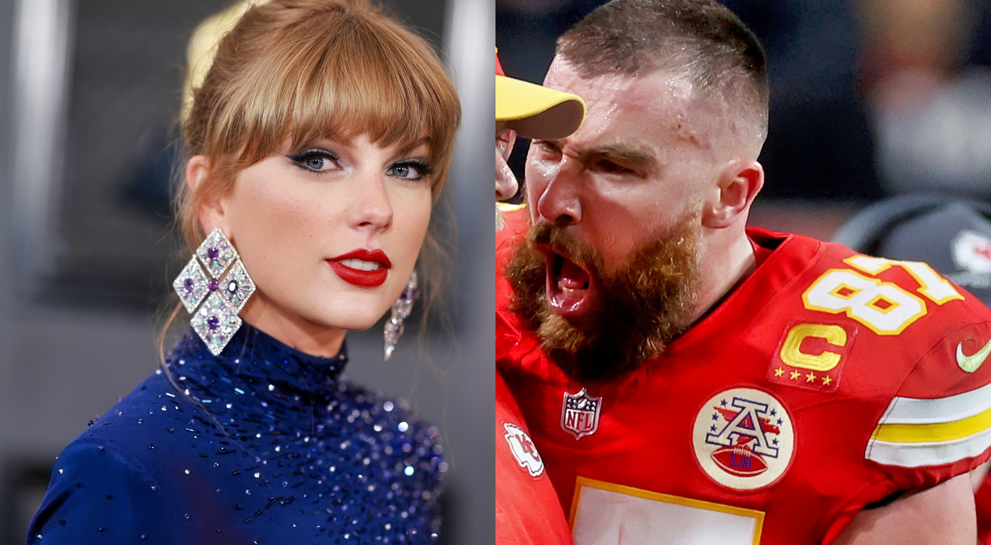 travis kelce on taylor swift