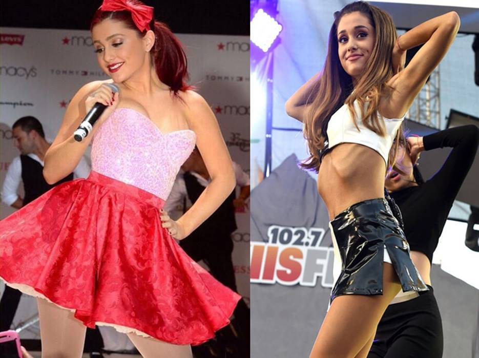 ariana grande weight loss