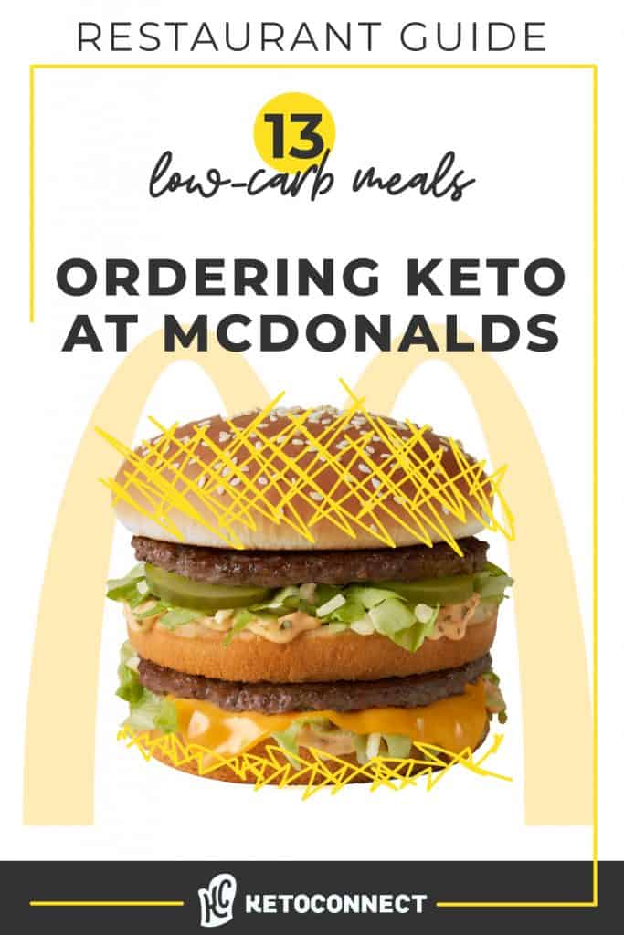 keto diet at mcdonalds