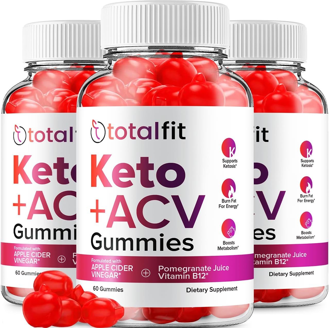 total fit keto acv + bhb gummies