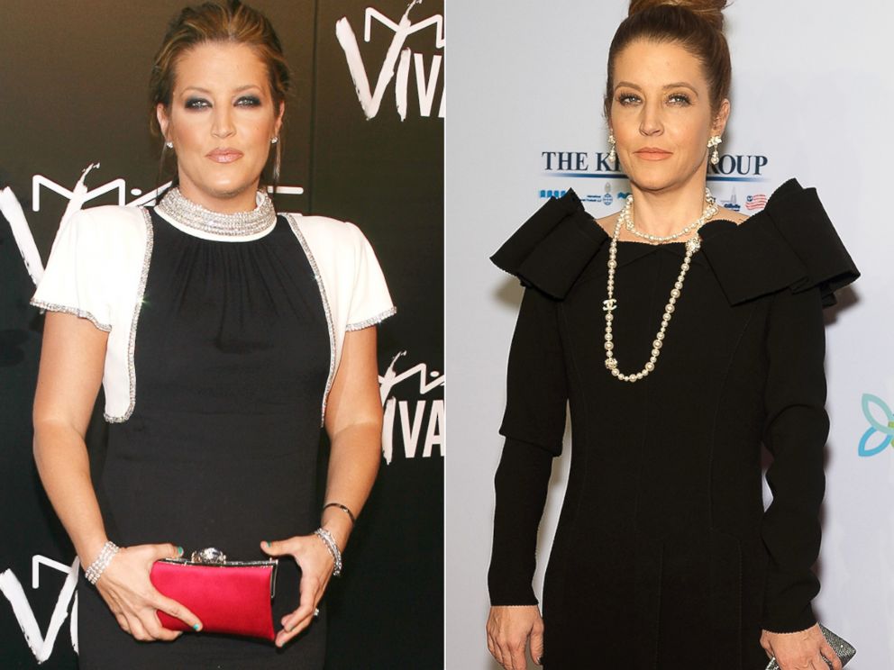 lisa marie presley weight loss