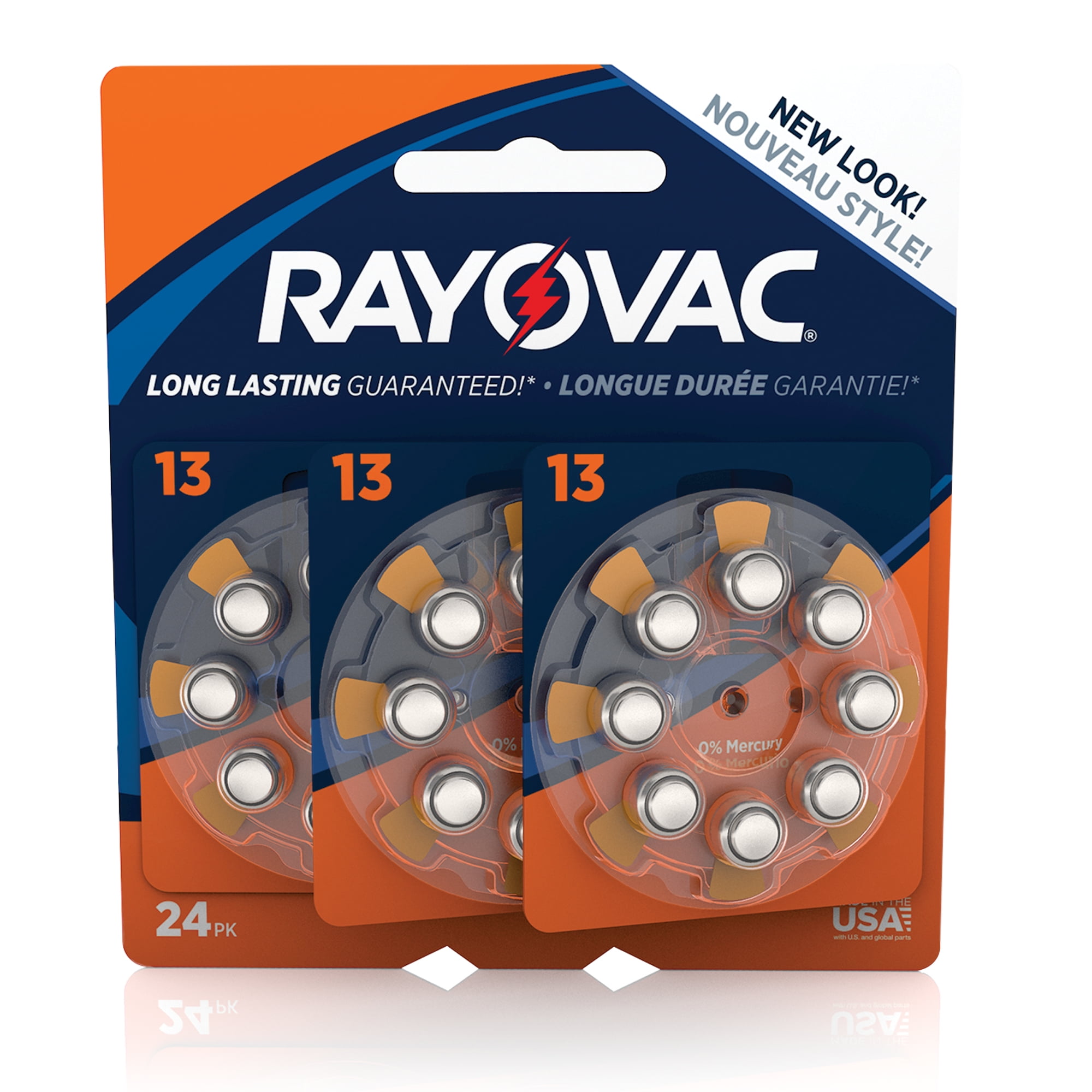 13 hearing aid batteries