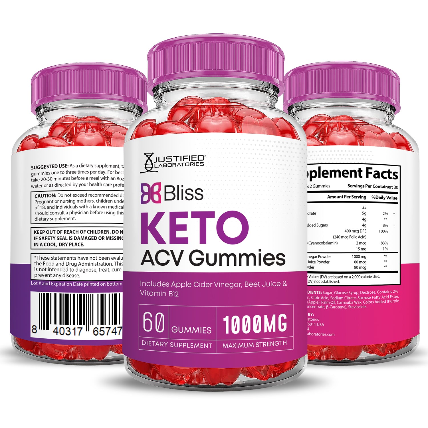 Bliss Keto ACV Gummies