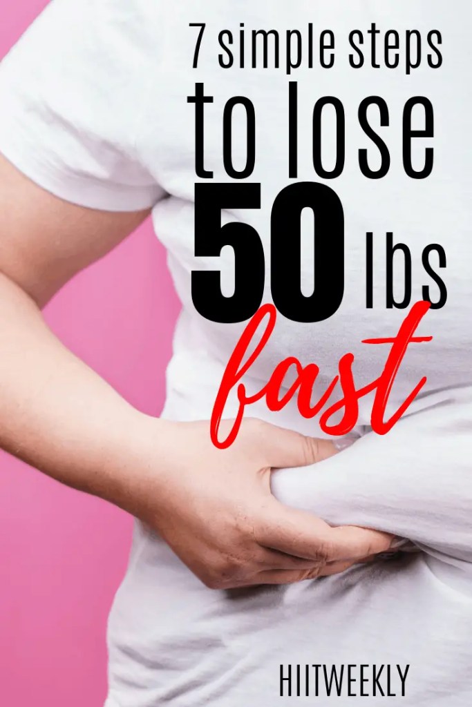 How to lose 50 pounds in 3 months?