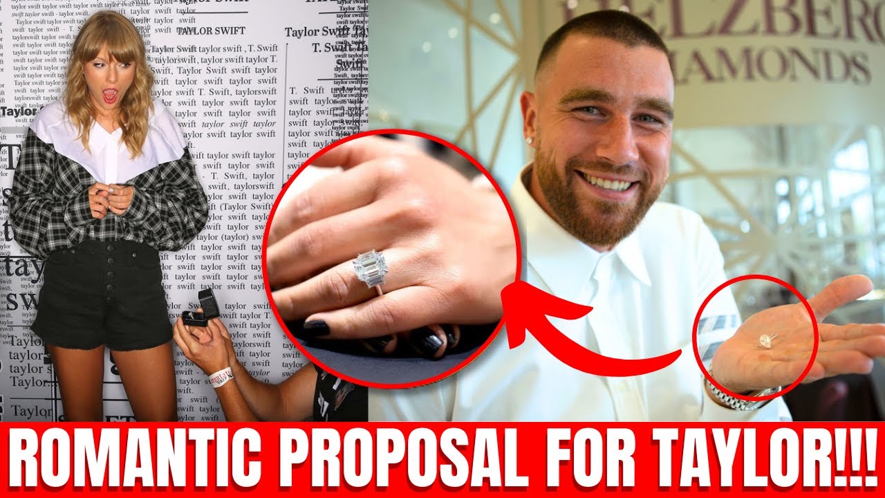 taylor swift travis kelce engagement ring