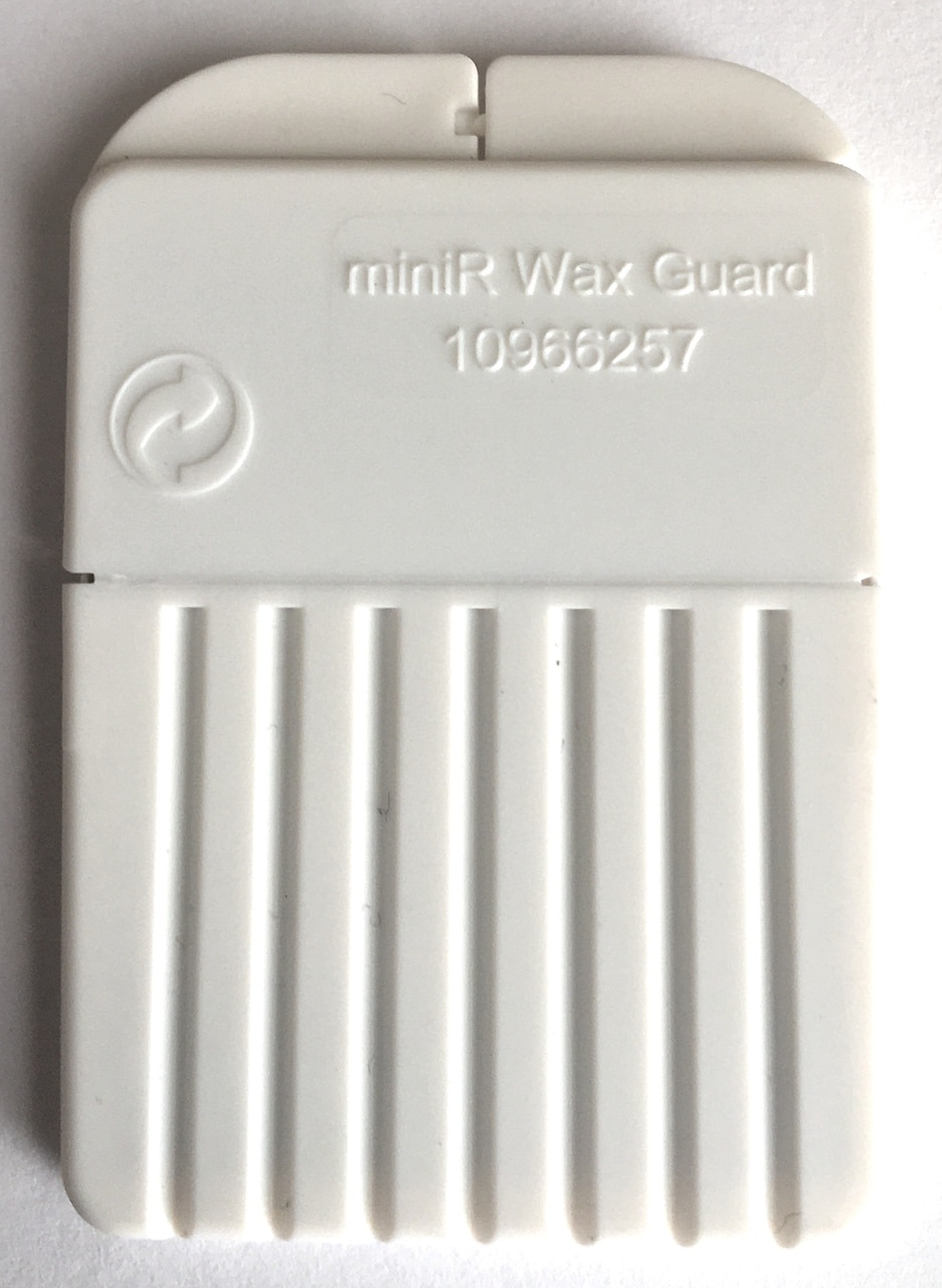 hearing aid wax guard