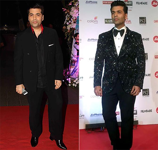 karan johar weight loss