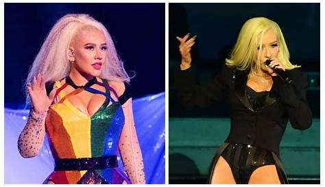 christina aguilera weight loss