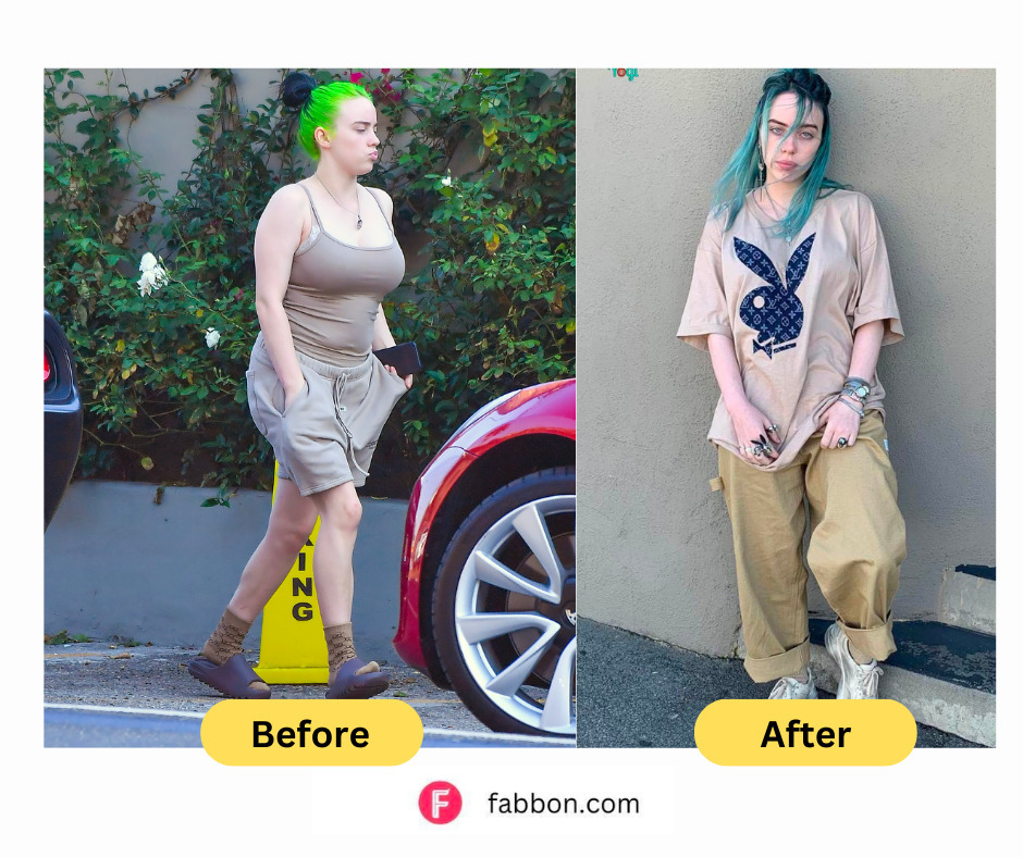 billie eilish weight loss