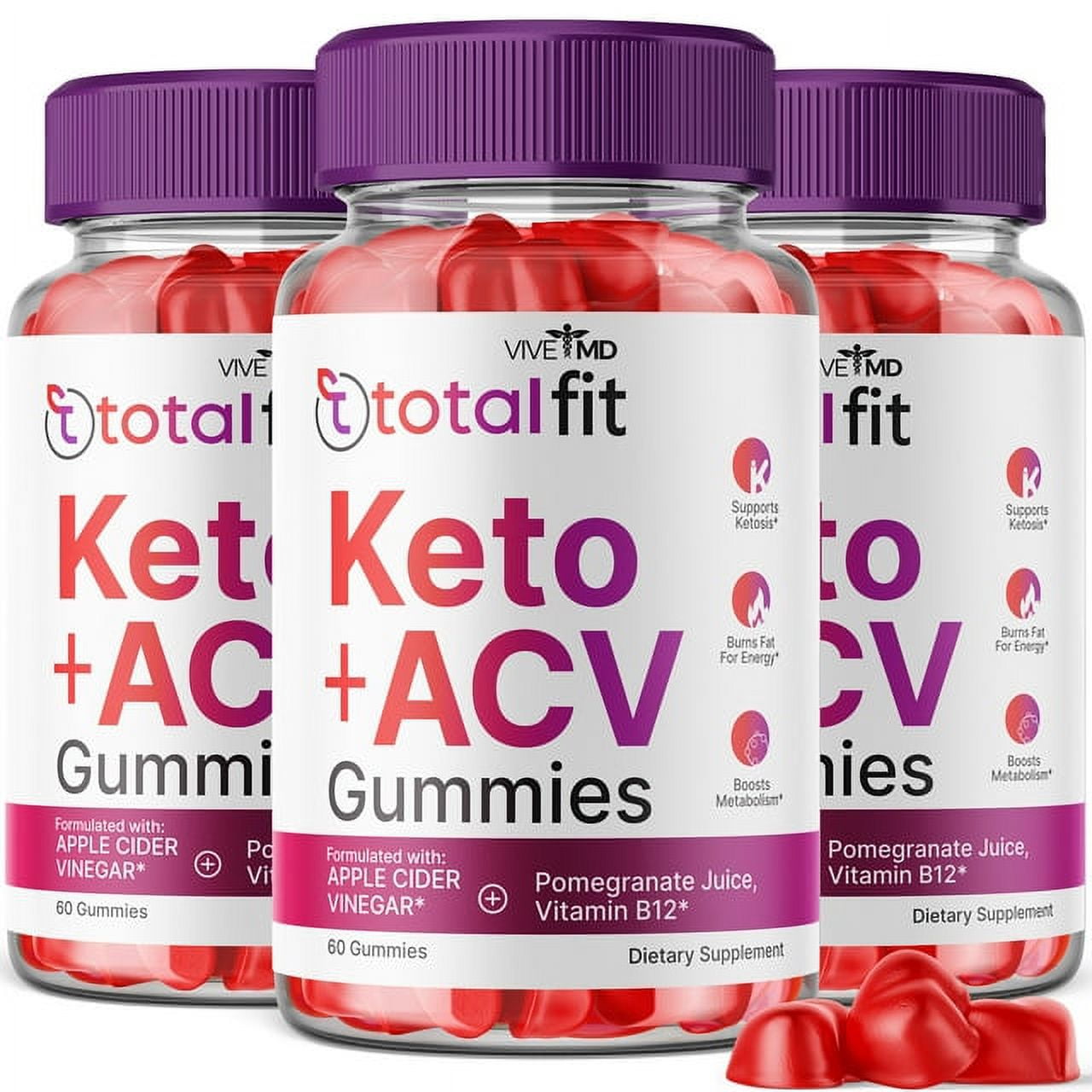 total fit keto acv + bhb gummies