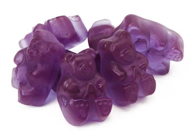 purple gummies