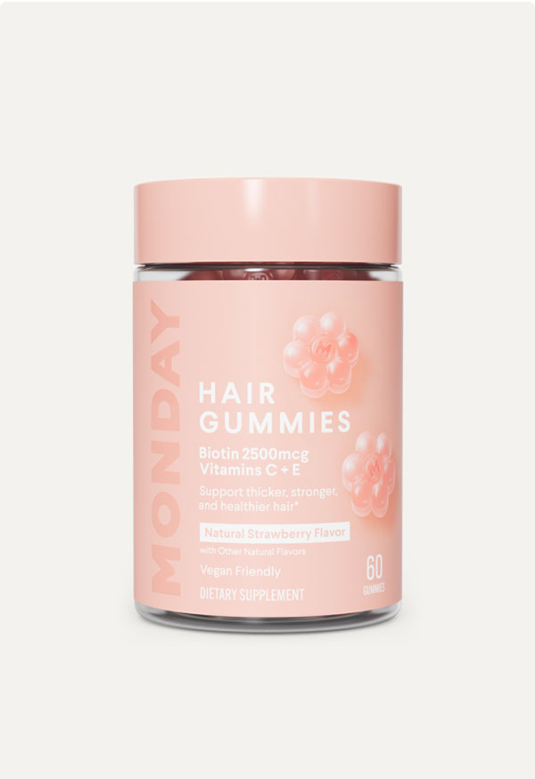 monday hair gummies