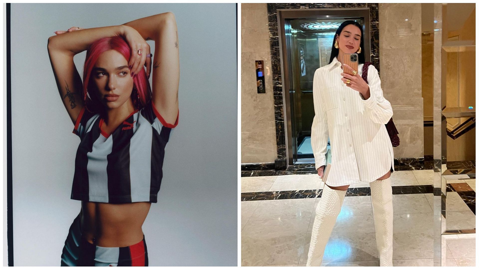 dua lipa weight loss