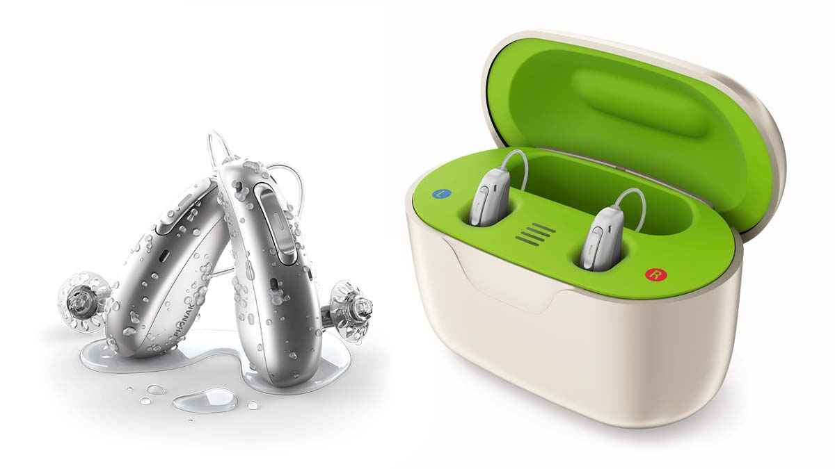 hearing aids waterproof