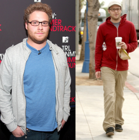 seth rogen weight loss