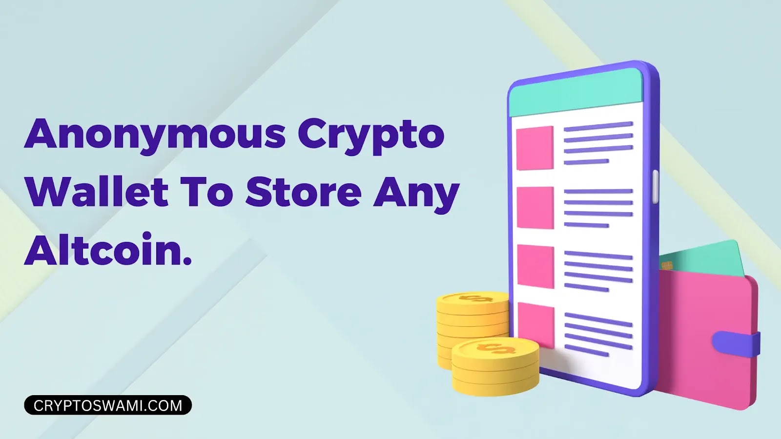 what is anonymous crypto wallet