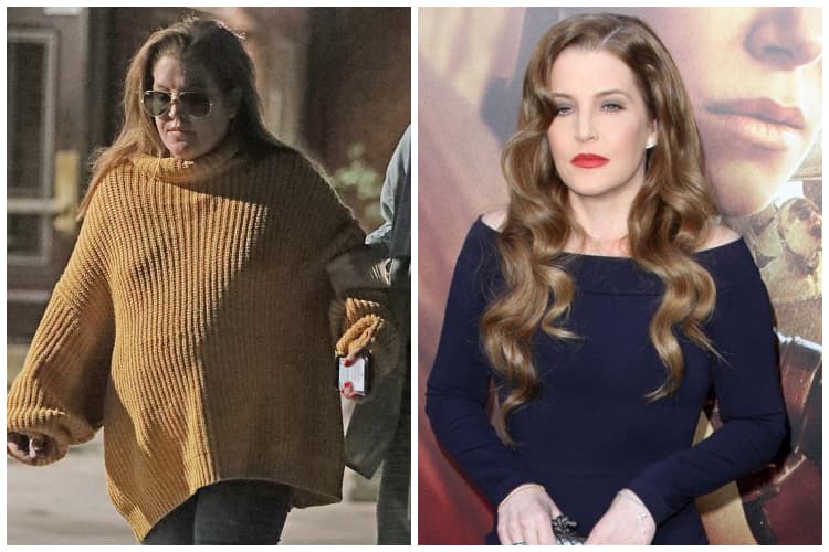 lisa marie presley weight loss