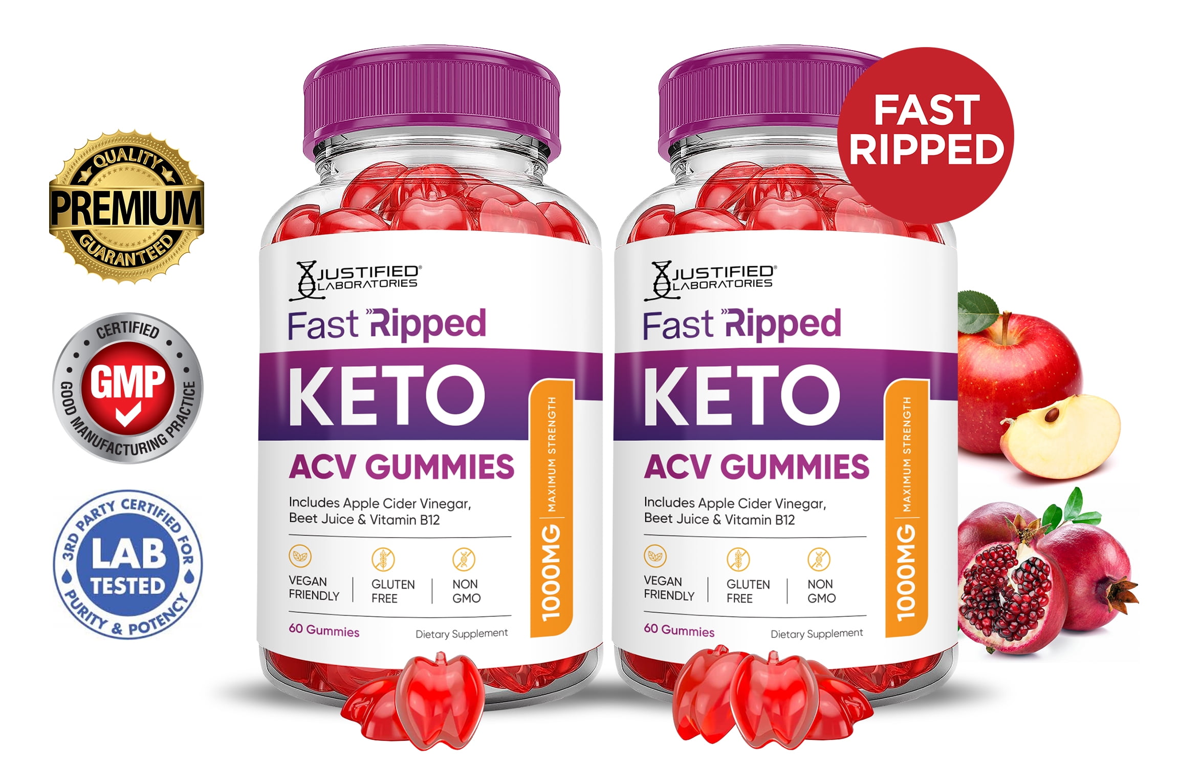 fast ripped keto + acv gummies