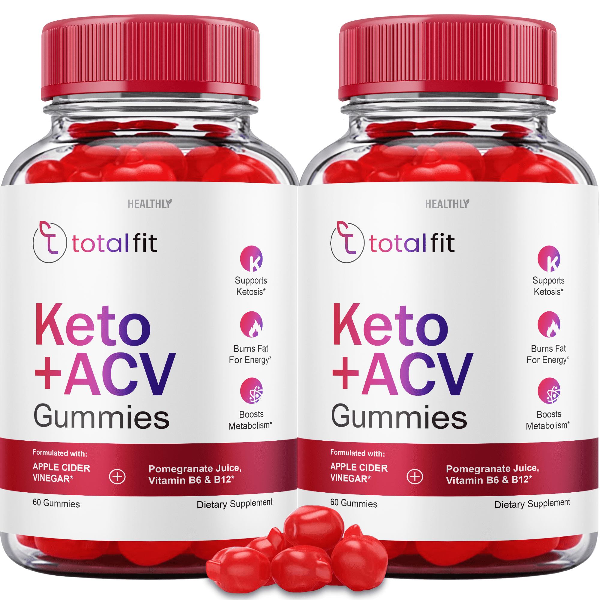 total fit keto acv + bhb gummies