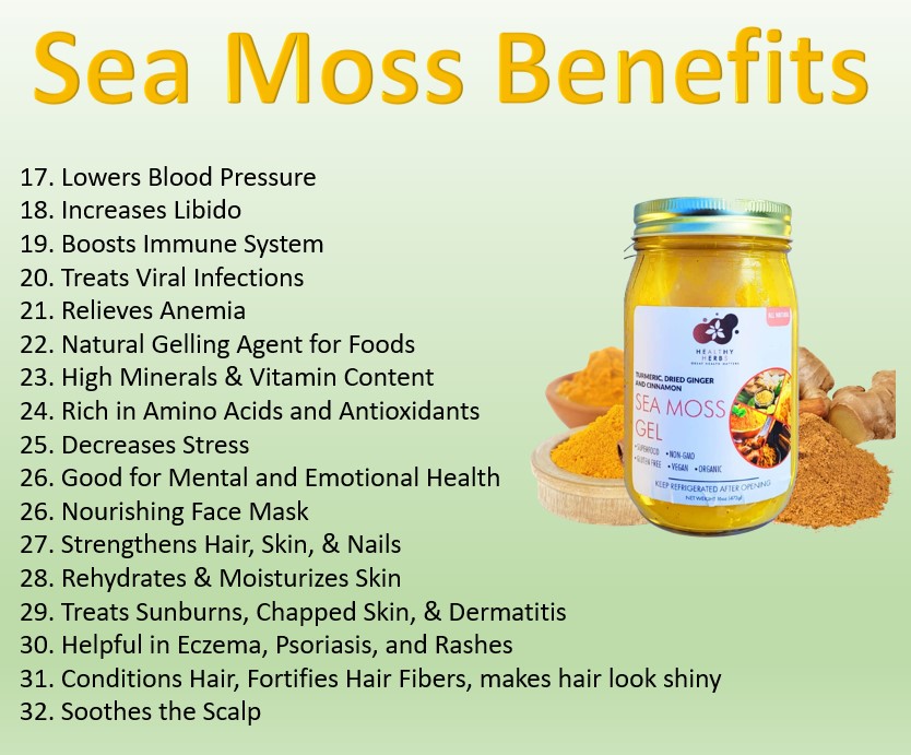 benefits of sea moss gummies