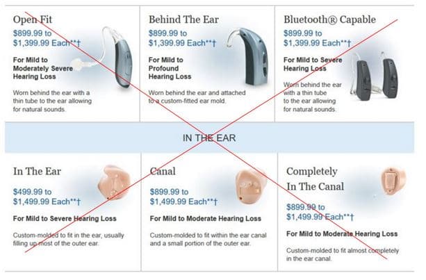 costco hearing aid prices