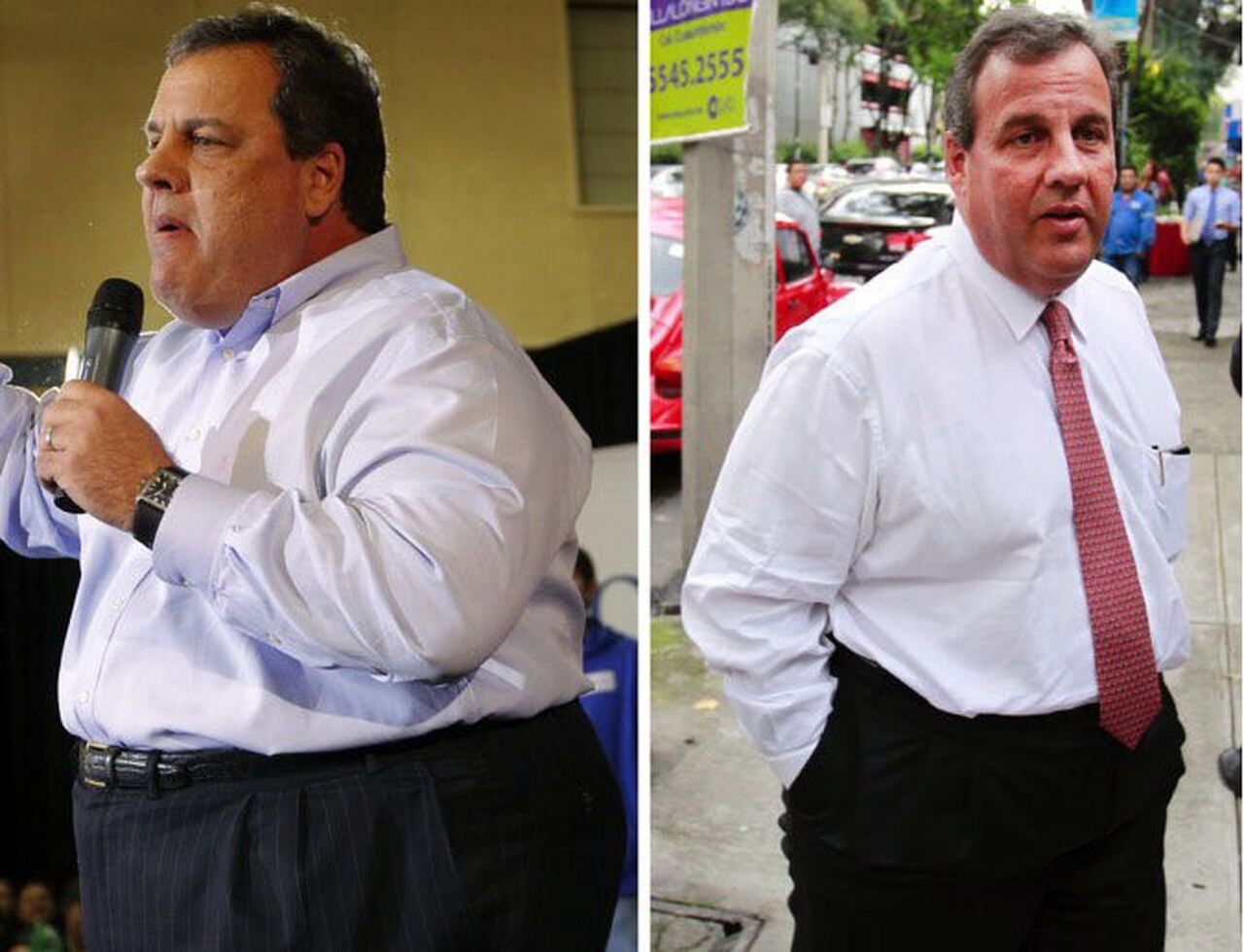 chris christie weight loss