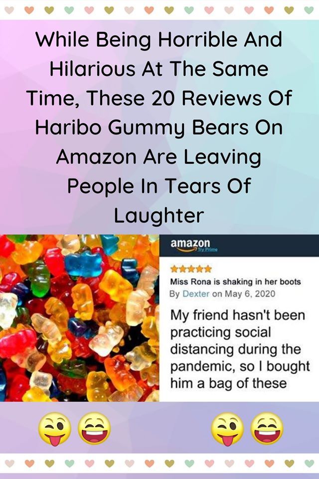 amazon gummy bear review funny