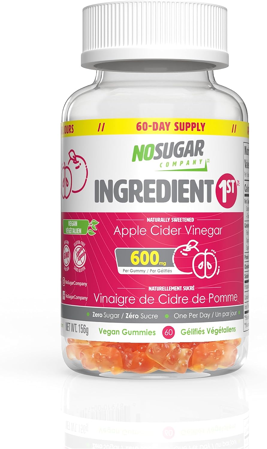 Diabetic-safe ACV gummies