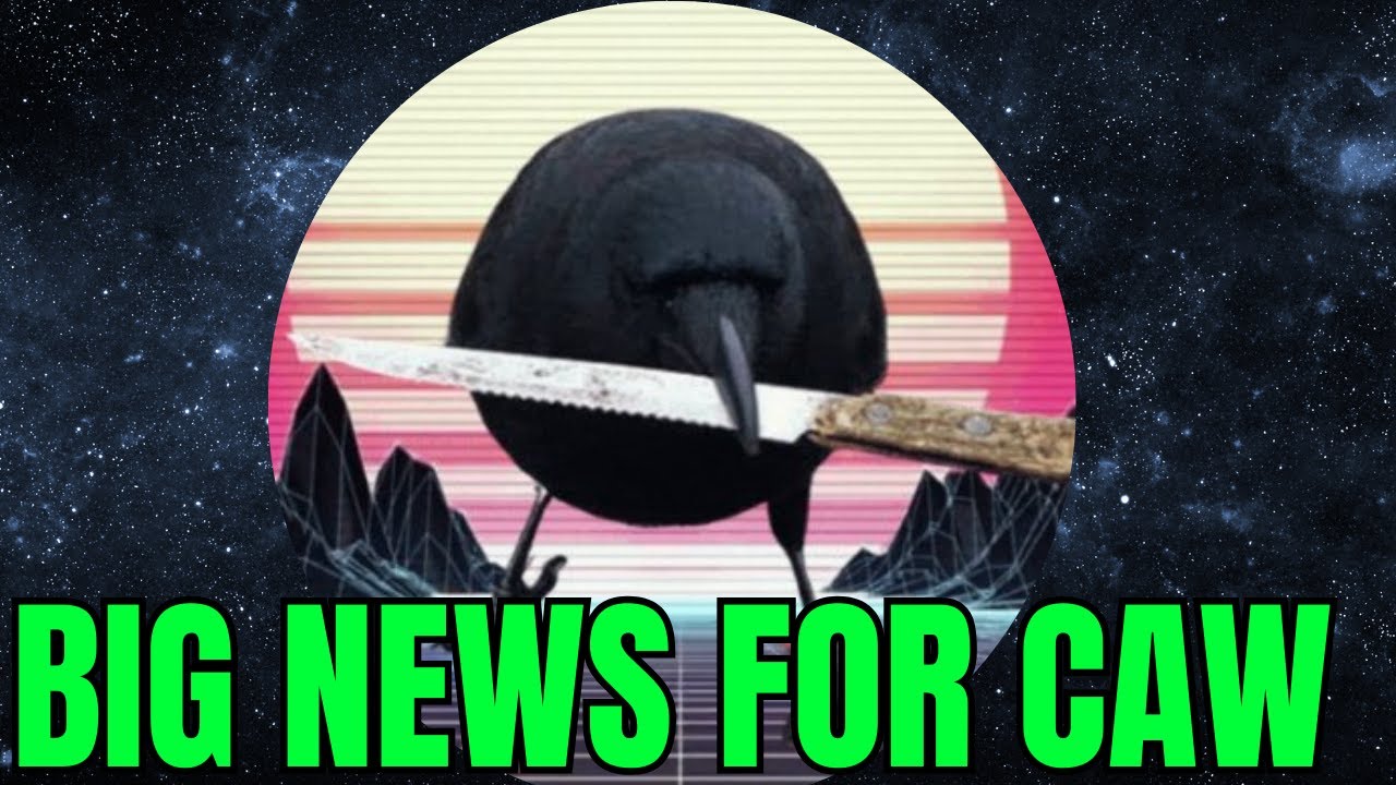 crow with knife crypto