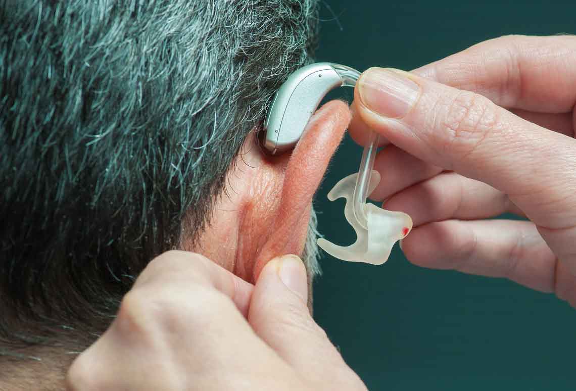 fitted hearing aids