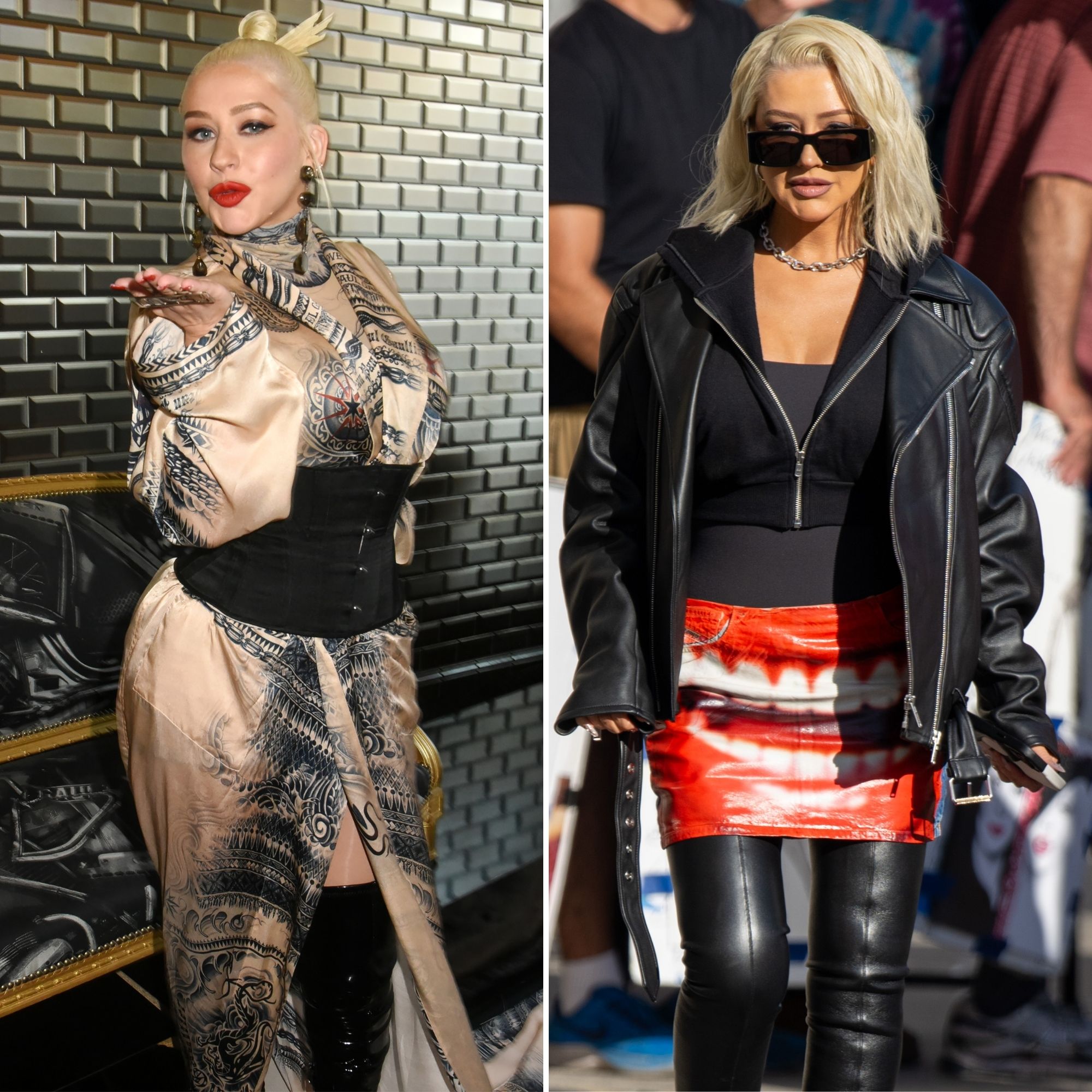 christina aguilera weight loss