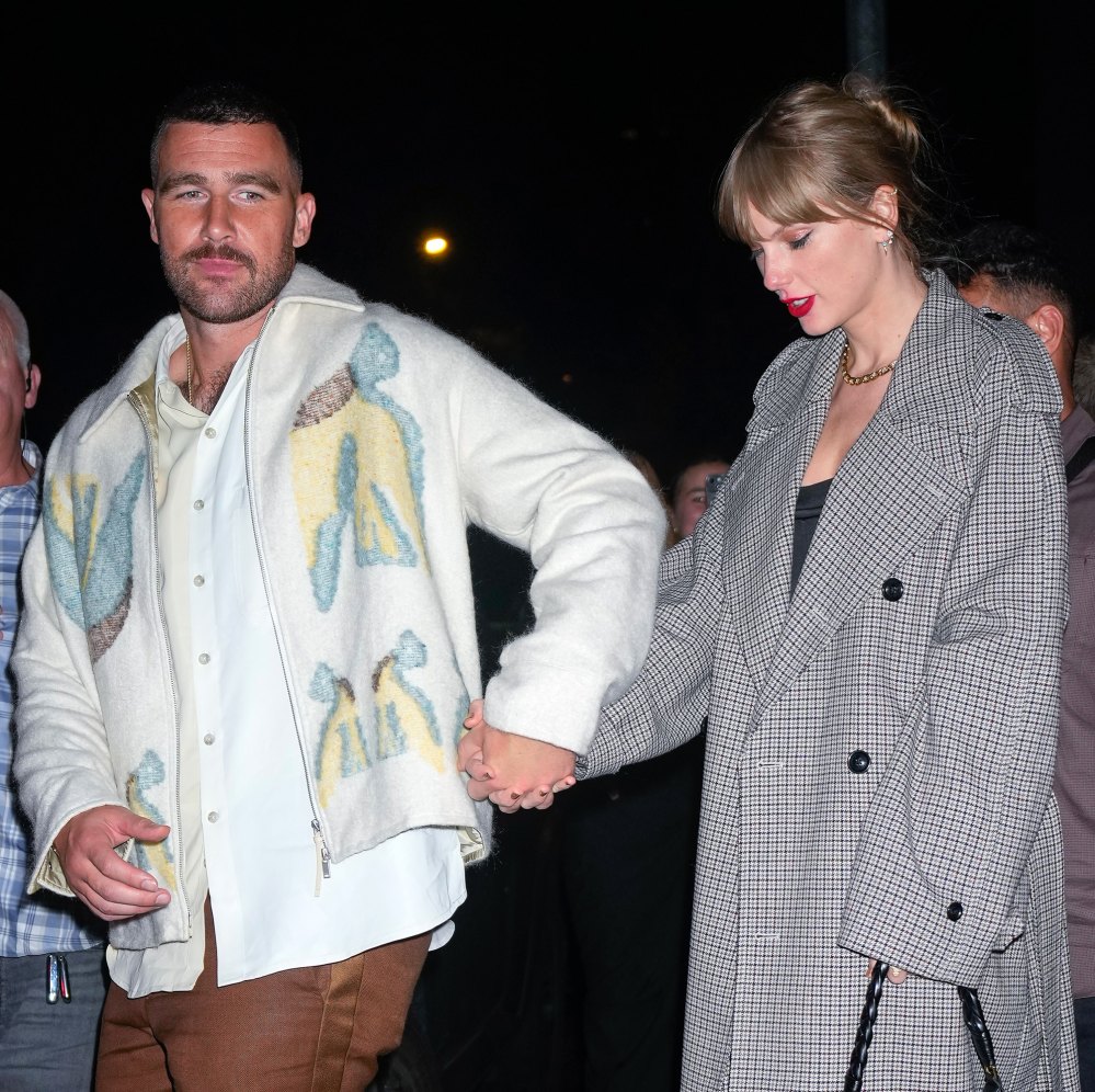 travis kelce surprised taylor swift at a london concert.