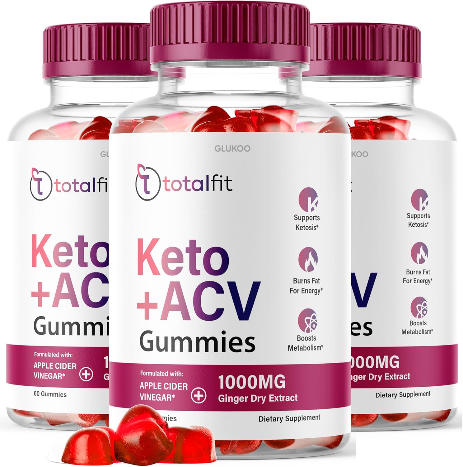 total fit keto acv + bhb gummies