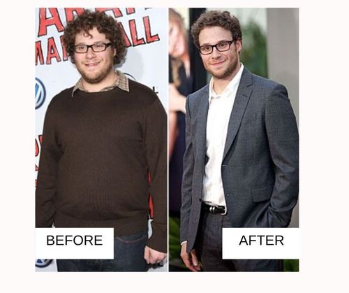 seth rogen weight loss