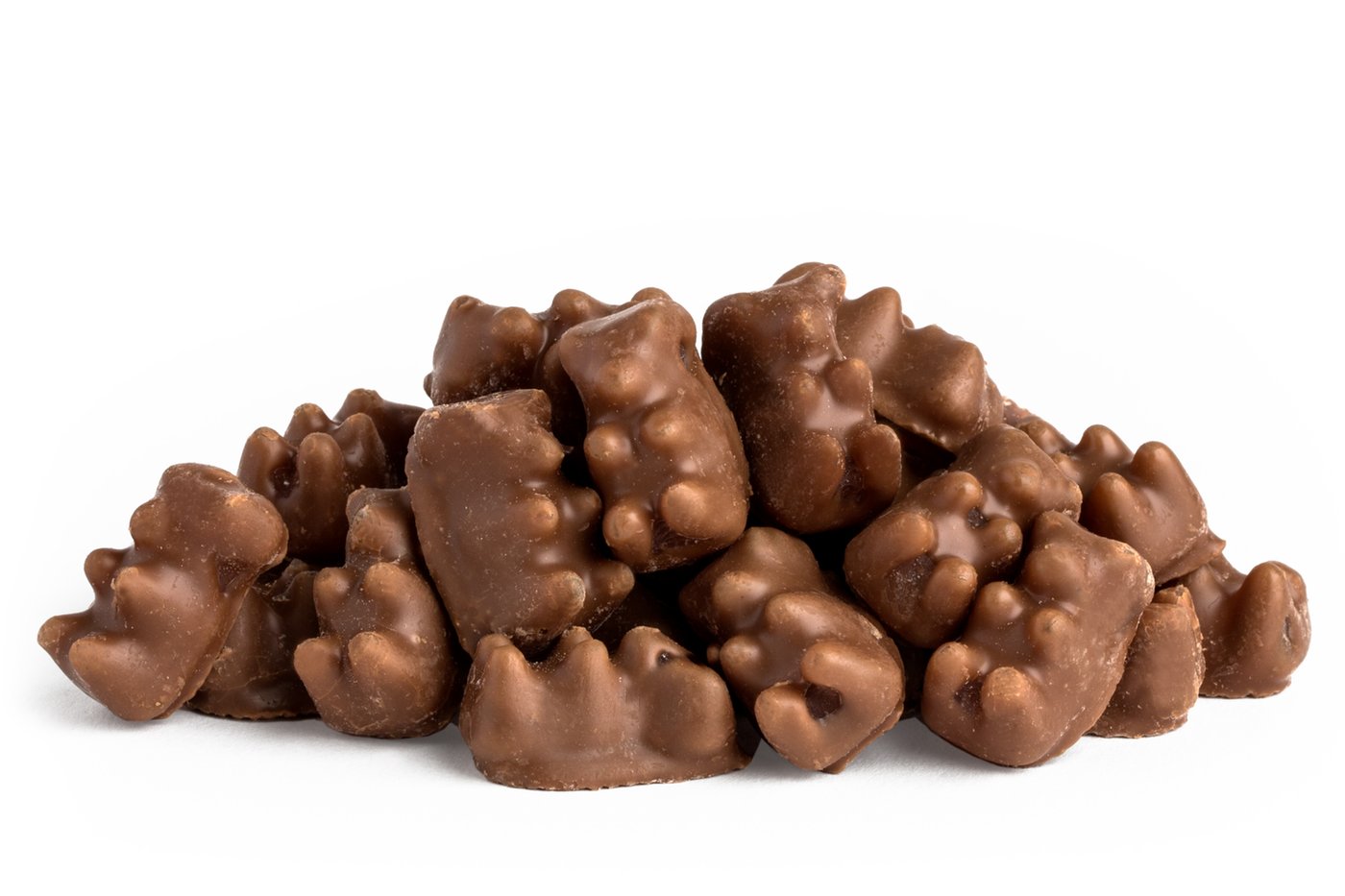 milk chocolate gummy bears