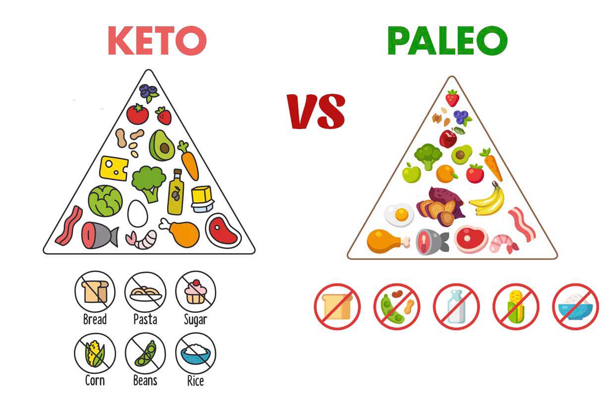 paleo diet vs keto