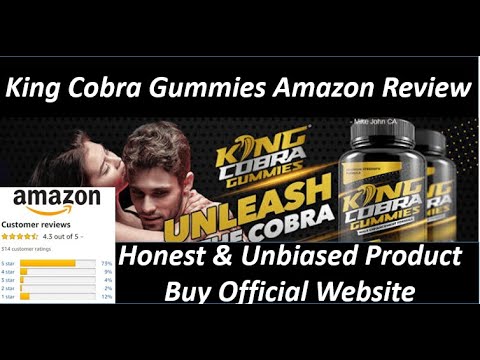 king cobra gummies amazon review