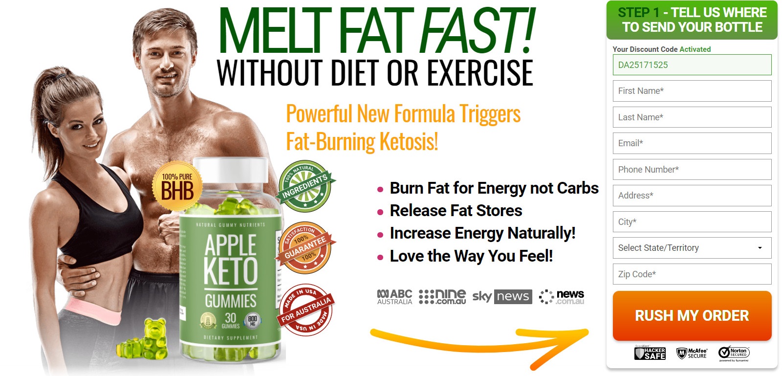 Apple Keto Gummies Australia